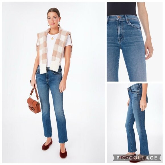 MOTHER Denim Playing Rough The Insider Flood Women’s size 31 - Picture 1 of 16